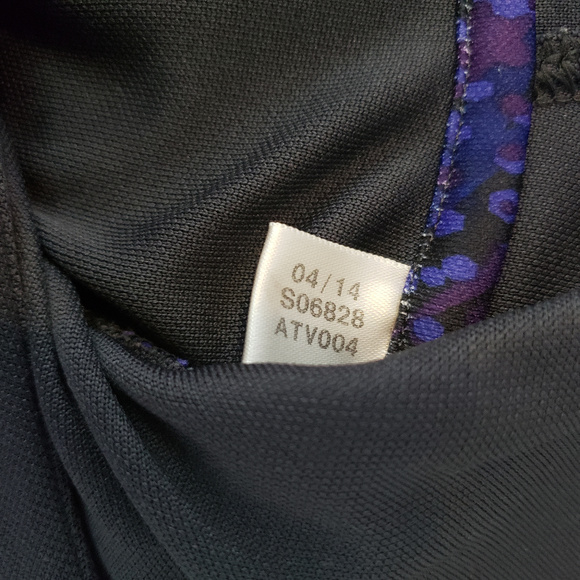 adidas hoodie purple and black geometric pattern - Picture 7 of 8